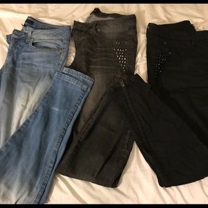 10pcs Huge bundle bebe and guess 29, 31 M